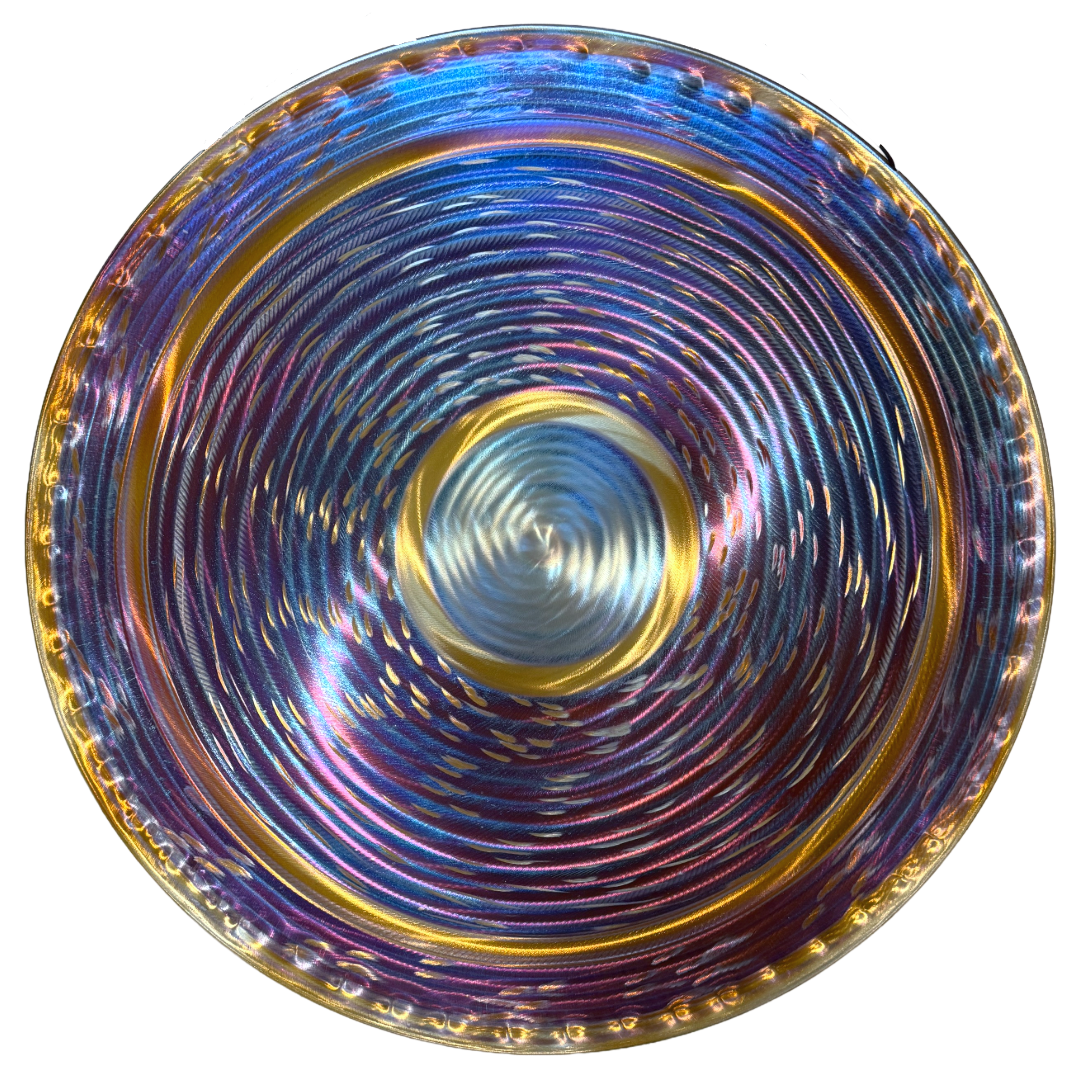 33.5" Gold Fish Gong