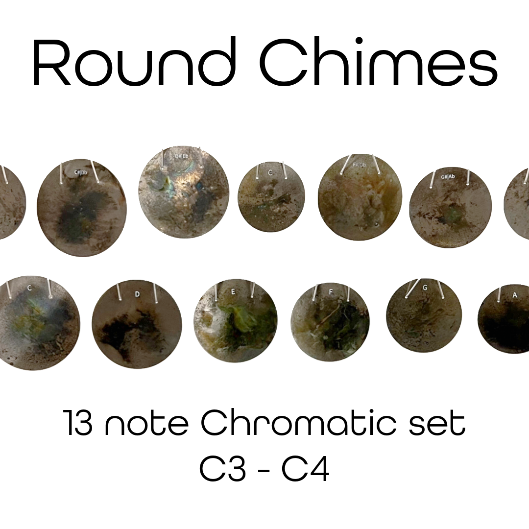 Round Chime Chromatic Set: C3-C4 - 13 notes