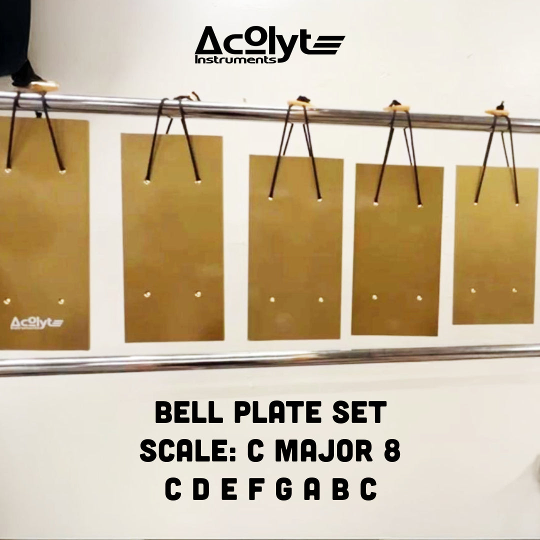 Bell Plate Set - 8 note C Major
